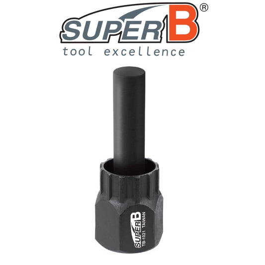 Super B Cassette Tool With Guide Pin Suit 12MM Thru Axles Shimano/sram