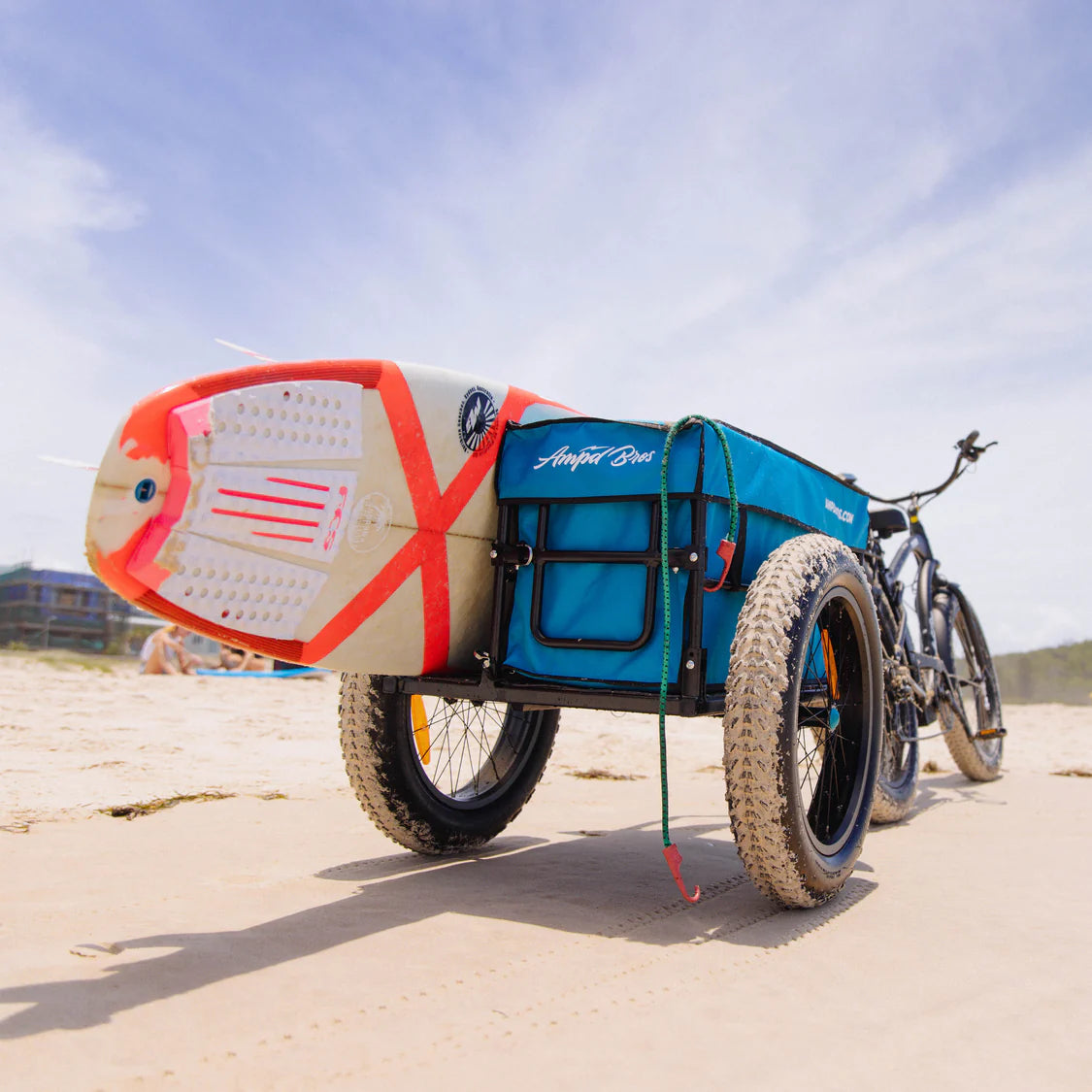 Ampd Bros Beach Deluxe Bike Trailer