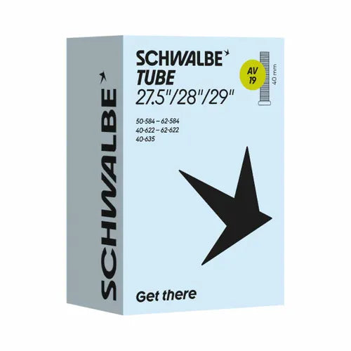 Schwalbe TUBE AV19 27.5 X 2.0 - 2.5 / 29 X 1.5 - 2.5 / 700 X 40 - 62, AV40MM