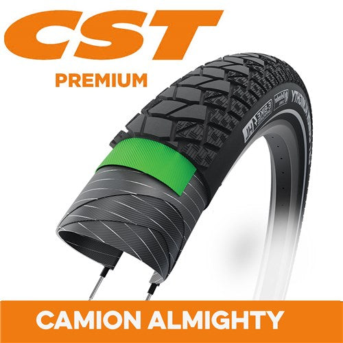 Cst Tyre Camion Almighty 26 X 2.4 - Ref Strip 60TPI - E-cargo - High Load