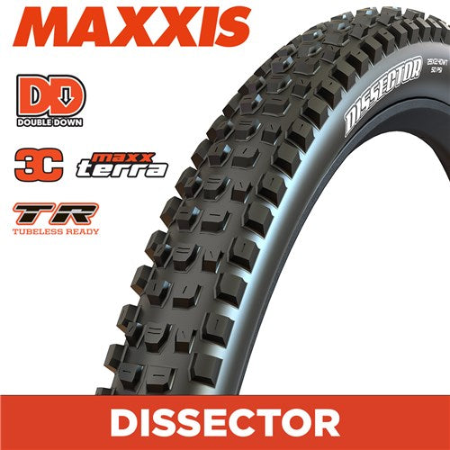 Maxxis Dissector - 29 X 2.40 WT Folding / TR - 120TPIX2 DD 3C Maxxgrip