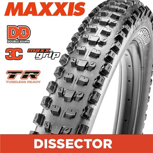 Maxxis Dissector - 29 X 2.40 WT Folding 120TPIX2 DD 3C Maxxgrip TR