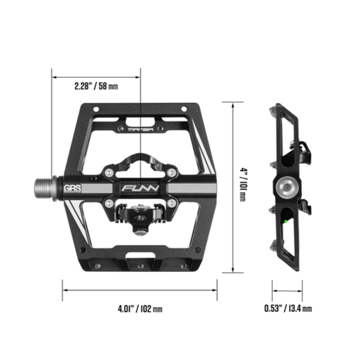 Funn Mamba Pedal Two Side Spd – SUPREME CYCLES