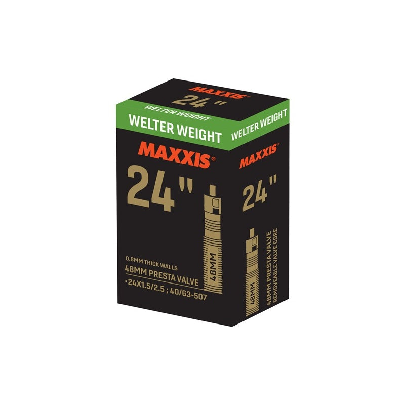 Maxxis Tube - Welter Weight - 24 X 1.5/2.5 - Removable Presta 48MM