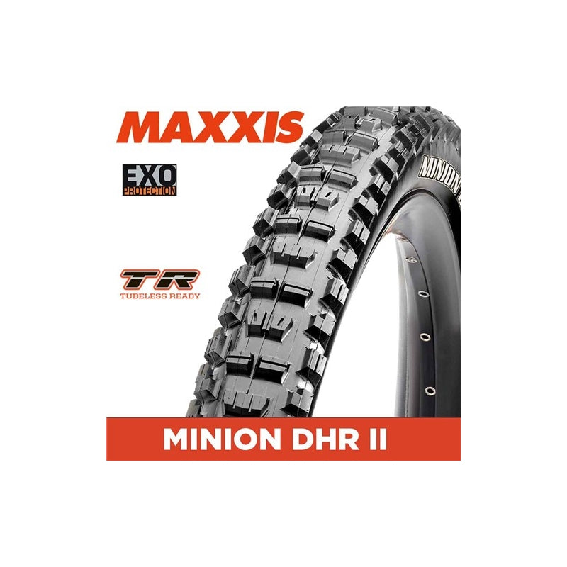 Maxxis Minion Dhr II - 24 X 2.30 - Exo / TR - Foldable 60 Tpi E25