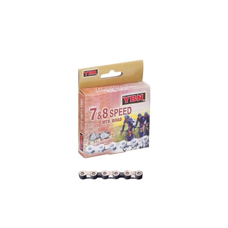 CHAIN 7/8 SPEED - QUICK LINK - SIL