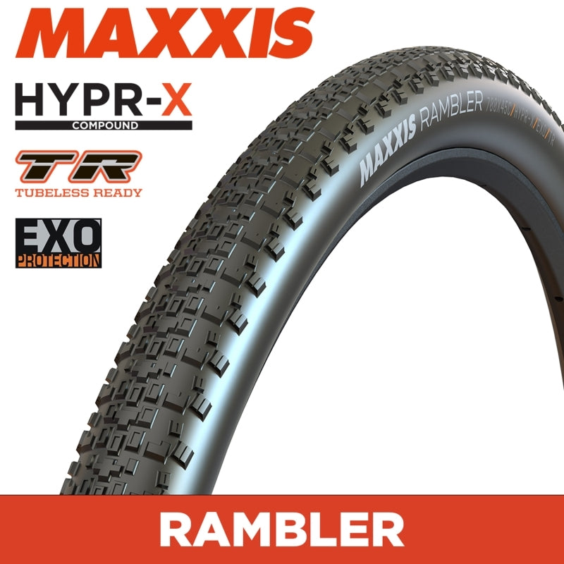 Maxxis Rambler 700X45 Hypr-X Exo TR