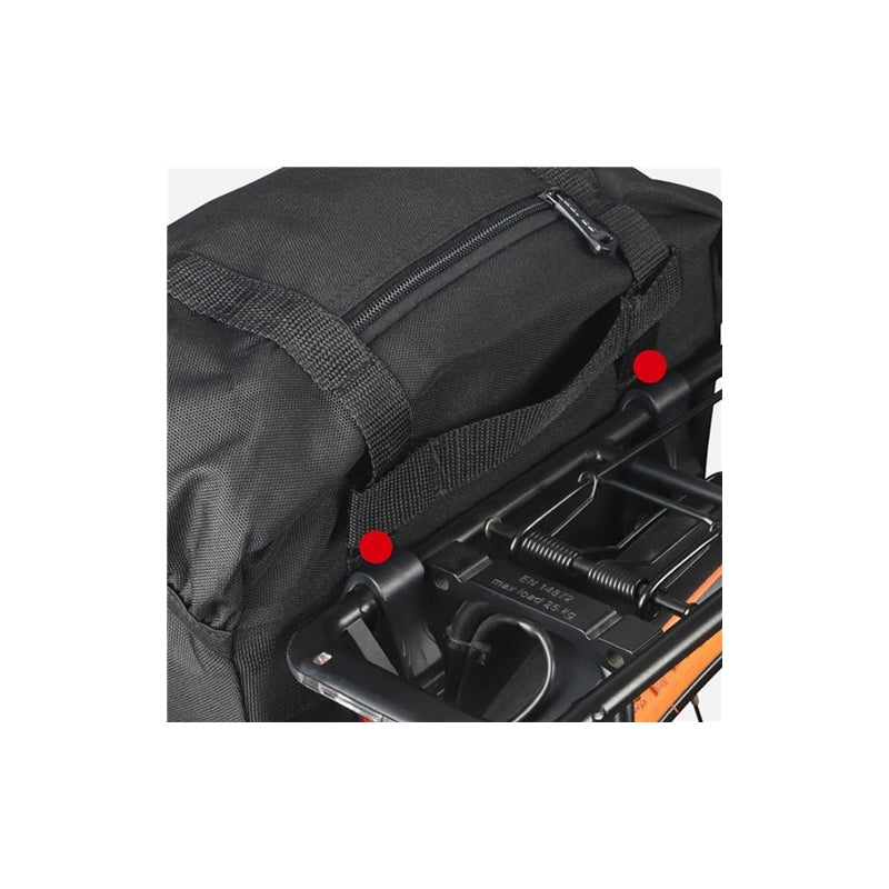 Sahoo Pannier Bag Single 15L - 5 Pockets Light Reflective Panels - 40CM X 30CM X 13CM