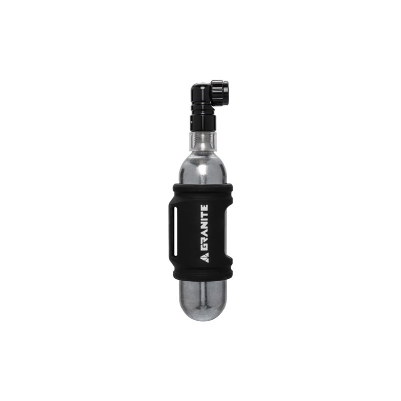 Granite Design Punk - Cnc CO2 Inflator With Silicone Sleeve For 25G Canister (CO2 CANISTER NOT INCLUDED)
