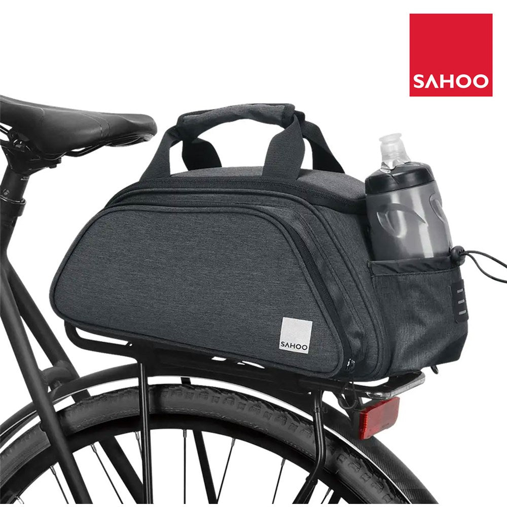 Sahoo Top Pannier Rack Bike Trunk Bag - Expandable 8L