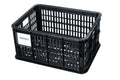 Basil Bicycle Crate S 17.5L Recycled Black