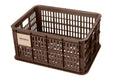 Basil Bicycle Crate S 17.5L Recycled Brown