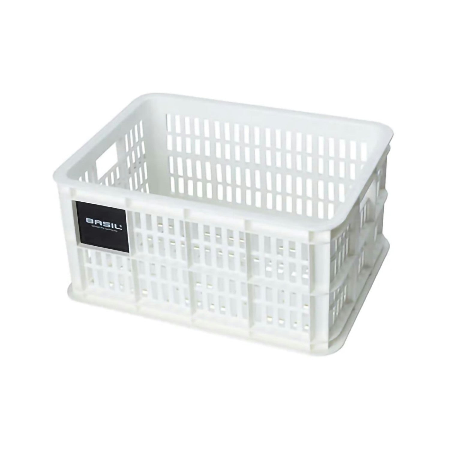 Basil Bicycle Crate S 17.5L White – SUPREME CYCLES