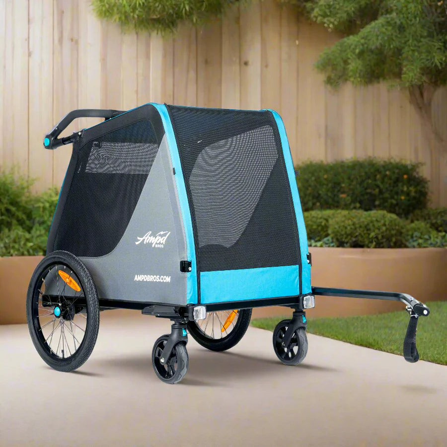 Ampd Bros Deluxe Pet Trailer